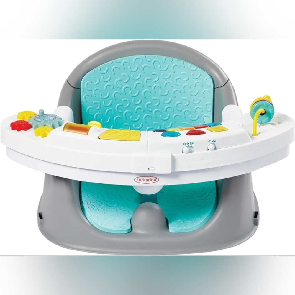 Infantino Music & Lights 3-in-1 Discovery Seat and Booster - Brand New